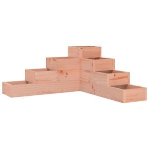 vidaXL Jardini&egrave;re 4 niveaux 80,5x79x36 cm bois de douglas massif