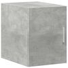 vidaXL Armoire de rangement mince gris b&eacute;ton 30x42,5x225 cm