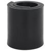 vidaXL Bordure en caoutchouc de chasse-neige noir 120x15x1 cm