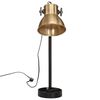 vidaXL Lampe de bureau 25 W laiton antique 15x15x55 cm E27