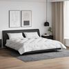 vidaXL Duvet d'&eacute;t&eacute; simple avec oreiller 3 pcs Blanc Microfibre