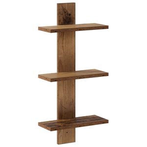vidaXL &Eacute;tag&egrave;re Murale Bois ancien 30 x 13,5 x 64,5 cm