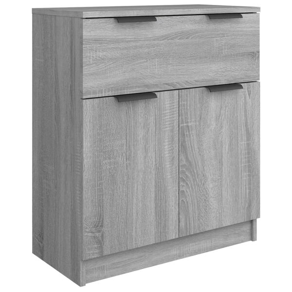 vidaXL Buffet Sonoma gris 60x30x70 cm Bois d'ingénierie