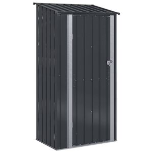vidaXL Cabanons de jardin Anthracite 103 x 74 x 200 cm M&eacute;tал