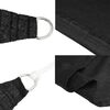 vidaXL Voile d'ombrage 160 g/m&sup2; Noir 2,5x5 m PEHD
