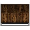 vidaXL Buffet ch&ecirc;ne fum&eacute; 100x35x76 cm bois d'ing&eacute;nierie