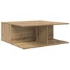 vidaXL Table basse ch&ecirc;ne artisanal 80 x 80 x 31 cm Bois d'ing&eacute;nierie