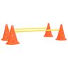 vidaXL Ensemble d'obstacles d'activit&eacute; pour chien Orange et jaune