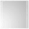vidaXL Miroir de salle de bain &agrave; LED 50x50 cm