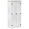 vidaXL Armoires Blanc 76 x 50 x 170 cm Pin massif