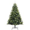 vidaXL Arbre de Noël artificiel en silicone flexible 300 LEDs 240 cm