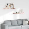 vidaXL &Eacute;tag&egrave;re Murale 2 pcs Rouge 100 x 9 x 3 cm Bois d'ing&eacute;nierie