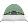 vidaXL Tente de camping tunnel 4 personnes vert imperm&eacute;able