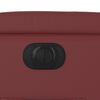 vidaXL Fauteuil inclinable &eacute;lectrique Rouge bordeaux Similicuir
