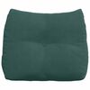 vidaXL Coussin de Dos Vert fonc&eacute; 60 x 24 x 50 cm Velours