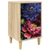 vidaXL Table de chevet KIEL Ch&ecirc;ne Sonoma 36 x 33 x 60 cm