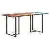 vidaXL Table de salle à manger 160 cm Bois de récupération massif