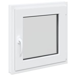 vidaXL Couleur int&eacute;rieure de la fen&ecirc;tre de sous-sol blanche RISOR