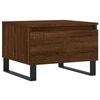 vidaXL Table basse ch&ecirc;ne marron 50x46x35 cm bois d'ing&eacute;nierie