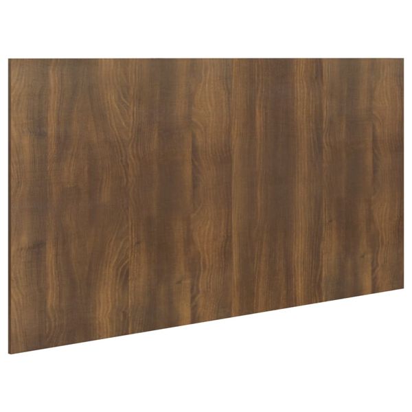vidaXL T&ecirc;te de lit Ch&ecirc;ne marron 160x1,5x80 cm Bois d'ing&eacute;nierie