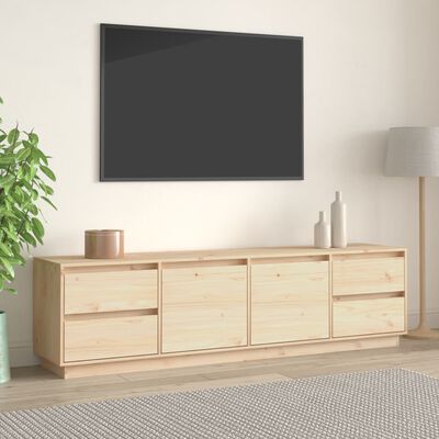 vidaXL Meuble TV 176x37x47,5 cm Bois de pin massif