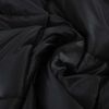 vidaXL Duvet d'&eacute;t&eacute; simple Noir 220 x 155 cm Satin et Microfibre
