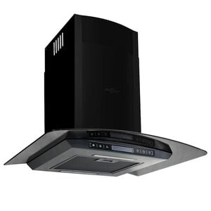 vidaXL Hotte murale Acier inoxydable 756 m&sup3;/h 60 cm Noir