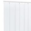 vidaXL Rideau de porte transparent 300 mmx2,6 mm 25 m PVC