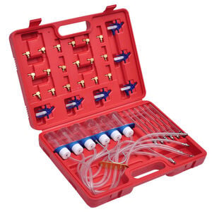 vidaXL D&eacute;bim&egrave;tre pour injecteur commun diesel avec jeu d'adaptateurs