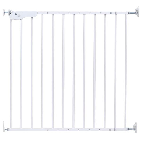 CHILDHOME Barri&egrave;re de s&eacute;curit&eacute; Supra 75-110 cm M&eacute;tal Blanc