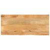 vidaXL Dessus de table &agrave; bord vivant 140x60x3,8cm bois massif manguier