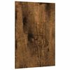 vidaXL Panneaux d&eacute;coratifs 50 pi&egrave;ces Ch&ecirc;ne fum&eacute; 21 x 30 x 0,27 cm