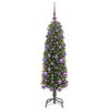 vidaXL Sapin de No&euml;l artificiel Vert 120 cm PVC et acier et plastique