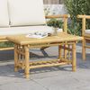 vidaXL Table basse 70x45x36 cm bambou