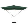 vidaXL Parasol Roma Vert 286 x 284 x 270 cm Aluminium et polyester