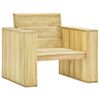 vidaXL Salon de jardin 3 pcs avec coussins bois de pin impr&eacute;gn&eacute;