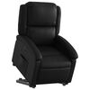 vidaXL Fauteuil inclinable &eacute;lectrique noir similicuir