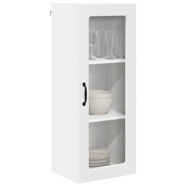 vidaXL Armoire de cuisine Blanc 40 x 31 x 100 cm Bois d'ing&eacute;nierie