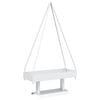 vidaXL Arbre de No&euml;l en m&eacute;tal KUOPIO 60 cm Acier Blanc