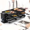 Princess Gril &agrave; raclette Piano 8 1200 W Noir