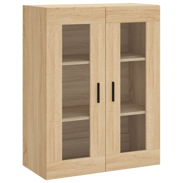 vidaXL Armoire murale ch&ecirc;ne sonoma 69,5x34x90 cm