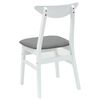 vidaXL Chaises de salle &agrave; manger 2 pcs Blanc 42 x 47.5 x 81 cm
