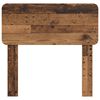 vidaXL T&ecirc;te de lit Bois Ancien 75 cm Bois d'ing&eacute;nierie