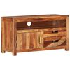 vidaXL Meuble TV 90x34,5x50 cm Bois d'acacia massif