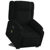 vidaXL Fauteuil de massage inclinable Noir Tissu