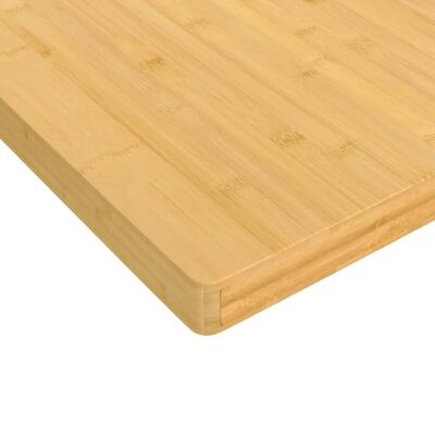 vidaXL Dessus de table 50x100x4 cm bambou