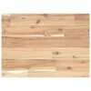 vidaXL &Eacute;tag&egrave;res flottantes 3 pcs 40x30x2 cm acacia massif non trait&eacute;