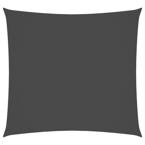 vidaXL Voile de parasol tissu oxford rectangulaire 2,5x3 m anthracite