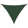 vidaXL Voile d'ombrage 160 g/m&sup2; Vert fonc&eacute; 2,5x2,5x3,5 m PEHD
