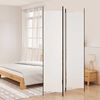 vidaXL Cloison de s&eacute;paration 3 panneaux Blanc 150x220 cm Tissu